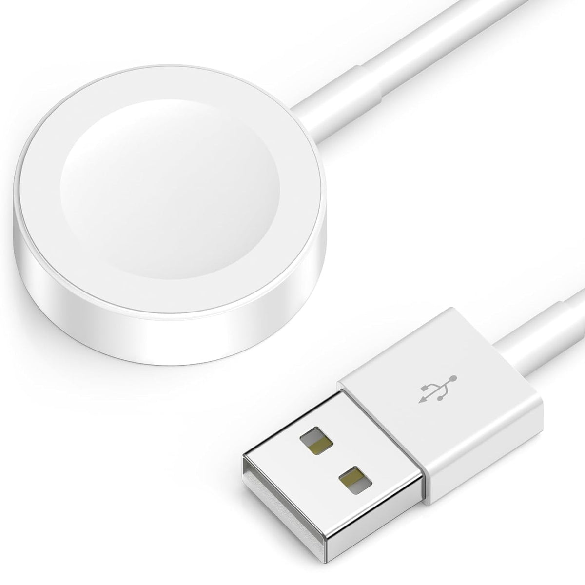 White USB-A charging cable for WalkerFit Aura 2