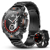 WalkerFit Motion 6 Black Steel smartwatch main product image #Case Color_Black