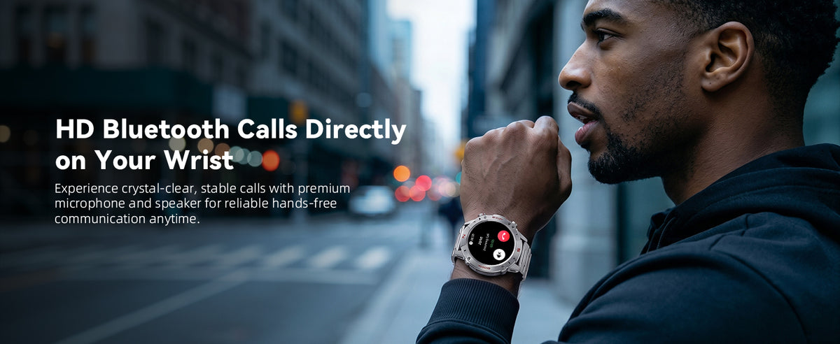 Motion 6 Bluetooth calling from the wrist