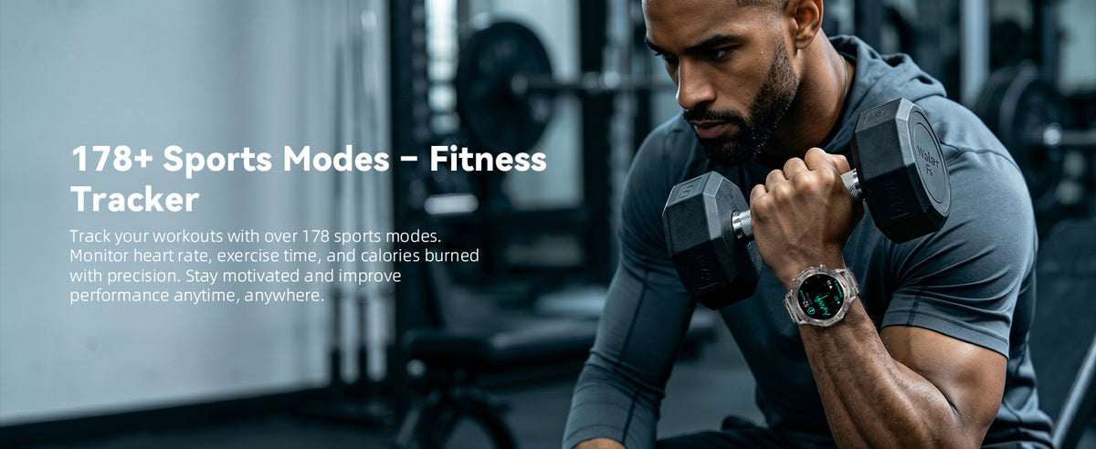 Motion 6 sports modes and fitness tracking