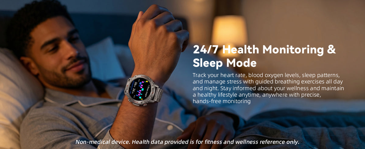 Motion 6 health and sleep tracking